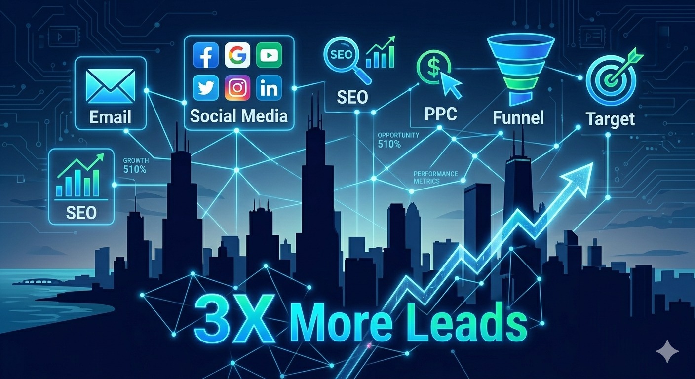 How Chicago Businesses Are Using Digital Marketing to Generate 3x More Leads